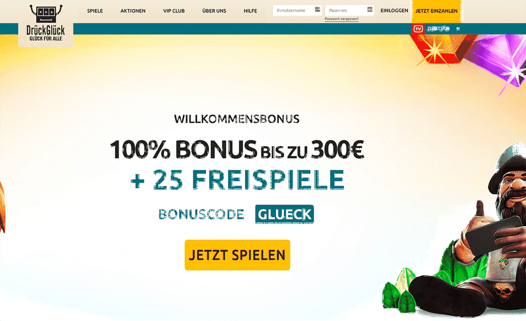 Das Online-Casino Drückglück – getestet im Jahr 2026 Das Online-Casino Drückglück – getestet im Jahr 2026